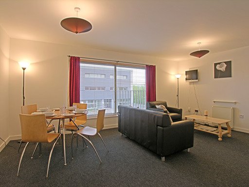 Kitchen and dining area